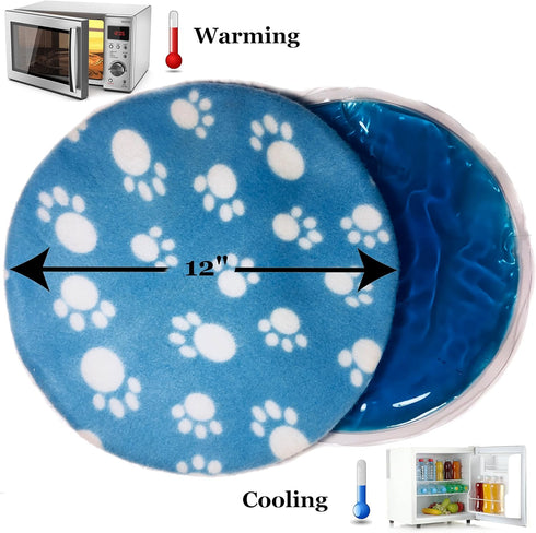 Pet Fit For Life Snuggle Soft Dog Cooling Pad & Pet Heating Pad - Comfortable Temperature Control in All Seasons - Ideal for Cats, Dogs & Pets for...