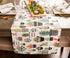DII Urban Cactus Kitchen Collection, 14x72 Tablerunner...