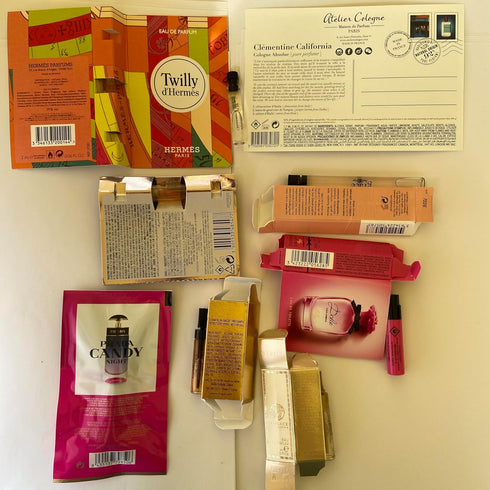 Women's High End Designer Fragrance Samples Set - Lot of 8 Perfume Sample Vials...