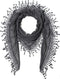 Cindy & Wendy Lightweight Triangle Floral Fashion Lace Fringe Scarf Wrap for Women...