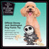 Disney for Pets Nightmare Before Christmas 10" Jack Skellington Flattie | Jack Skellington Flat Dog Toy | Nightmare Before Christmas Movie Toys fo...