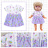 Alive Doll Clothes and Accessories - 6 Sets Baby Doll Clothes Dresses Outfits Include Doll Dresses, Jumpsuit, Swimsuit Dolls Outfits Fit for 12 13...