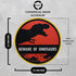 Venicor Beware of Dinosaur Sign - 12 x 12 Inches - Aluminum - Dinosaur Room Decor for Boys - T Rex Bedroom Keep Out Warning Metal Tin Bedroom Wall...