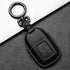 Tukellen for Honda Leather Key Fob Cover with Keychain Compatible with Honda Accord Civic Fit Pilot Odyssey CRV Clarity CRZ HRV Ridgeline EX EX-L ...