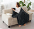 Utopia Bedding Fleece Blanket Throw Size Black 300 GSM Luxury Anti-Static Fuzzy Soft Microfiber Blanket for Couch, Sofa and Bed (60x50 Inch)...