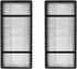 Nispira True HEPA Replacement Filter H Compatible with Honeywell HRF-H2 Fits Air Purifier Model HPA050, HPA150, HPA060, HPA160, HHT055, HHT155, 2 ...