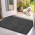 Mibao Indoor Door Mat, 20" x 31.5", Dirt Trapper Entrance Doormat, Non-Slip Low Profile Mat, Dog Door Mat, Super Absorbent Welcome Mat for Front D...