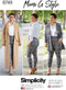 Simplicity Sewing Pattern 8749 A Misses'/Women's Mimi G Style Coat and Pants, Size 10-12-14-16-18, by Simplicity Creative Patterns...
