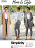 Simplicity Sewing Pattern 8749 A Misses'/Women's Mimi G Style Coat and Pants, Size 10-12-14-16-18, by Simplicity Creative Patterns...