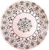 Mino Ware Japanese Pasta Bowl, Rice Soup Sarada Curry Rice, Moroccan Design, 8.1 inch, Pink...