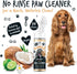 Dog Paw Cleaner No Rinse Foam Cat & Dog shampoo with Silicone Brush Head, waterless grooming products. Travel friendly paw cleaner for dogs defeat...