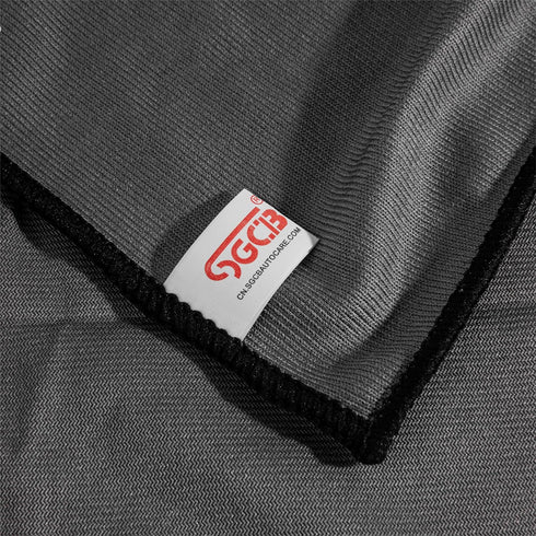 SGCB Car Microfiber Glass Cleaning Cloth Towel, 16”x16” Double-Purposed Car Window Windshield Wash Detailing Towel, Lint & Streak Free Quick Clean...