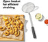 OXO Good Grips Stainless Steel Spider Scoop & Strain Skimmer,Black...
