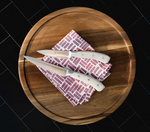 2-Piece Professional Kitchen Knife Set – Ultra Sharp, Precision Forged High Carbon German Stainless Steel, 5" Utility & 3.5" Paring Knives, Ergono...