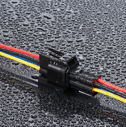 4 Pin Waterproof Connector,Waterproof Electrical Car Auto Wire Connector,16AWG Male Female Quick Disconnect Wire Connectors for Car Truck Motorcyc...