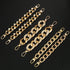 Jexine 6 Pieces Gold Shoe Chain Crystal Bling Shoe Charms DIY Chains Shiny Twist Clog Sandals Charm Chains Shoe Decoration Charms Accessories for ...