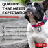 WAUDOG Waterproof Dog Collar - Adjustable Dog Collar for Large Dogs, Small and Medium Dogs - Breakaway Dog Collar Waterproof with Plastic Buckle a...
