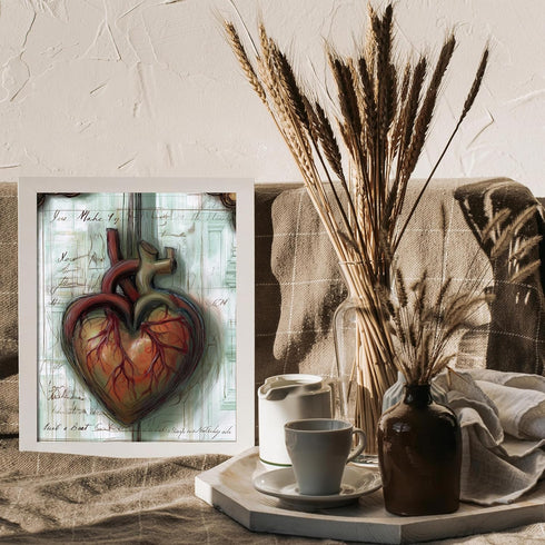 Posterizer 1 pcs-gothic heart poster-Valentine's day inspired art-Romantic Art-Holiday Poster Collection-Gift for Couples boyfriend girlfriend Hus...