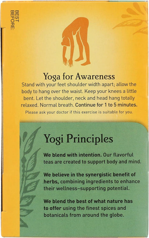 Yogi Tea, Egyptian Licorice Mint, 16 Count...