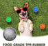 petizer 6 Pack 3.5” Squeaky Dog Toy Balls, Floating Dog Pool Balls, Spiky Dog Balls, Durable Interactive Fetch Toys for Puppy, Dog Chew Toys for T...