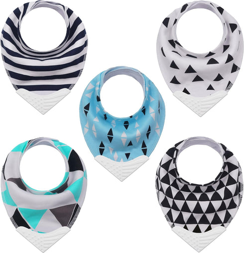 Giftty Baby Teething Bibs Set...