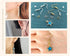 MAIBAOTA Earring Hooks for Jewelry Making, 602 Pcs Earring Making Supplies, 925 Silver and Gold Plated Earring Making Kit, Earring Findings, Jump ...