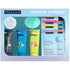 Freeman Limited Edition Renew & Relax Mask Kit, Face Masks To Soothe, Rejuvenate, and Deep Cleanse Pores, Facial Mask Variety, Silicone Mask Appli...