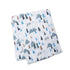 lulujo Baby 100% Cotton Muslin Swaddle Blanket, 47 x 47-Inches, Mountain Top...