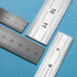 Mr. Pen- Machinist Ruler, 4 Pack (6, 8, 12, 14 inch), Metric Ruler, Millimeter Ruler, (1/64, 1/32, mm and .5 mm), 6 inch Ruler, Stainless Steel Ru...