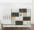 Sweet Jojo Designs Woodland Camo Deer Boy Fitted Crib Sheet Baby or Toddler Bed Nursery Photo Op - Beige, Green and Black Rustic Forest Animal Cam...