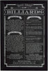 Hathaway Billiard Game Rules Wall Art – Framed Chalkboard-Style with Official Pool Table Rules, Matte Black Wood Frame, Acrylic Front & Preinstall...