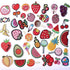 Embroidered Fruit Patches, Cute Fruit Iron on/Sew on Patches Applique for Clothes, Dress, Hat, Jeans, DIY Accessories (Pack of 40)...