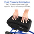 Knee Scooter Memory Foam Two Inch Thick Memory Foam Knee Pad and Cover - Fits Most Knee Walker Models...