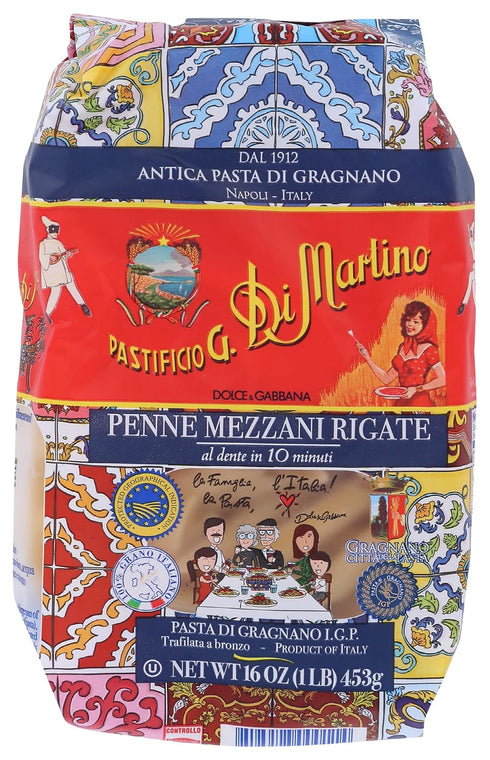 DI MARTINO Penne Mezzani Rigate, 16 OZ...