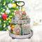 Diamond Painting Tiered Tray Decor Set 9Pcs Vacation Candy Gnome Diamond Art Tiered Tray Decoration Wooden Signs Gingerbread Decor for Xmas Farmho...