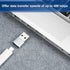 USB Male to USB C Adapter 6 Packs,USB to Type C Super Fast Charging/Transfer and OTG Function. Compatible with iPhone15 14 13 Plus Pro Max,iPad Pr...