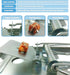 Pack of 2 Classic Metal Rat Traps Fully Galvanized - Rat Traps That Work - Strong and Humane Snap Rat Trap - Reusable Rat Trap - 2 Traps...