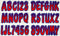 Hardline Products Series 200 Factory Matched 3-Inch Boat & PWC Registration Number Kit, Red/Purple - REPUG200...
