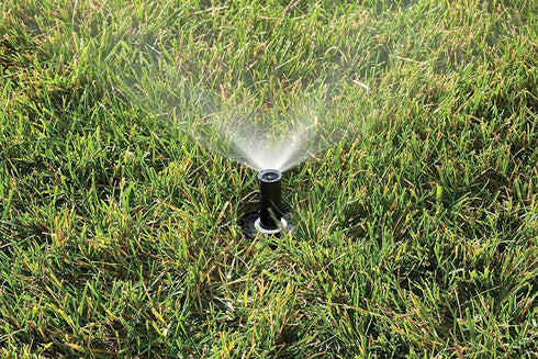 Rain Bird 1802QDSPRS Pressure Regulating (PRS) Professional Dual Spray Pop-Up Sprinkler, 90° Quarter Circle Pattern, 8' - 15' Spray Distance, 2" P...