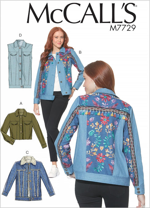 McCall Patterns Misses' Jackets and Vest...