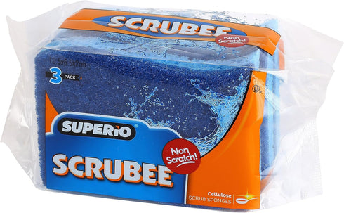 Kitchen Sponges for Washing Dishes, Non-Scratch Cellulose Dish Scrub Sponges, Cleaning Sponges for Household Use, Safe Cleaning Products, Kitchen ...