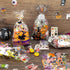HalloweenCandy Bags Treats Bags, 200 PCSHalloween Cellophane Bags for Kids Treat or Trick Party Supplies, 8 Styles HalloweenGoodies Bags Gift Bags...