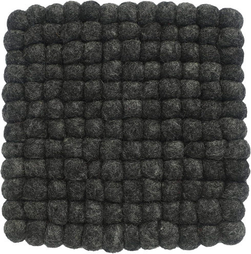 20 CM Woollen Pot Trivet with Heat Resistance, Handmade Non Slip Pan Holder from Nepal, Trivets for Kitchen, Pots, and Pans Protect Tables and Wor...
