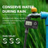 BN LINK Programmable Sprinkler Timer with Rain Delay – Waterproof Digital Water Timer for Garden Hoses, Manual & Automatic Irrigation System, 1 Ou...