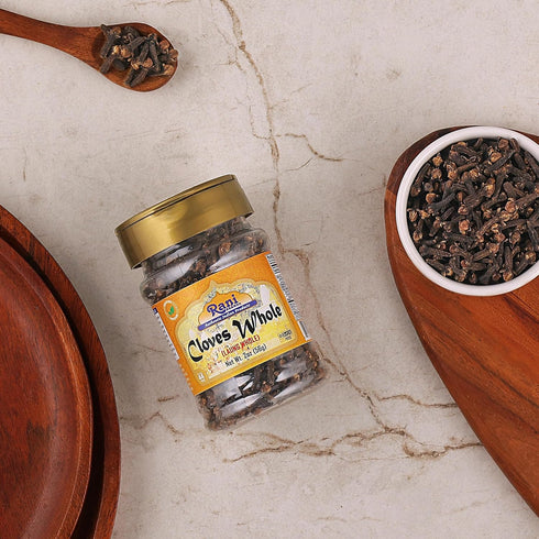 Rani Cloves Whole (Laung) 2oz (56g) Great for Food, Tea, Pomander Balls and Potpourri, Hand Selected, Spice, PET Jar ~ All Natural | NON-GMO | Kos...