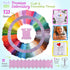 Premium 105 Embroidery Thread Skeins - Friendship Bracelet String – Perfect Embroidery Floss Kit for Beginners – Set of 10 Gold Eye Needles and 1 ...