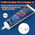 2x60ml Fabric Glue, Fabric Glue Permanent Clear Washable for Patches Drying Waterproof Fabric Adhesive Glue for All Fabrics, Clothes, Cotton, Flan...