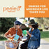 Peeled Snacks Organic Dried Fruit, Apple, 2.8 oz. – Healthy, Vegan Snacks for On-the-Go, Lunch and More...