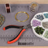 The Beadsmith Non-Slip Treasure Mat, 11 x 14 inches, non-slip rubber base with soft padded surface, laser printed measurements in both inches and ...