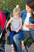 J.L. Childress Side Sling Stroller Storage Accessory - Universal Stroller Organizer - Mesh Cargo Net for Stroller Storage - Non-Slip, Adjustable S...